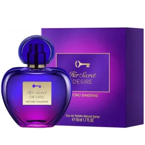 Perfume Femenino Antonio Banderas Her Secret DESIRE EDT 50 ml