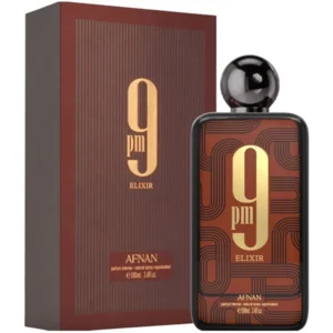 Perfume Unisex Afnan 9 PM Elixir Parfum Intense 100 ml