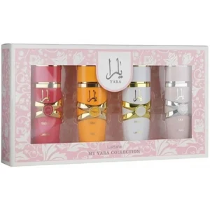Kit Perfume Femenino Lattafa Yara Collection EDP 25 ml - 4 Unidades