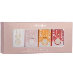 Kit Perfume Femenino Lattafa Yara Collection EDP 5 ml - 4 Unidades