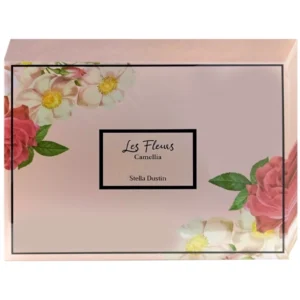 Kit Perfume Femenino Stella Dustin Les Fleurs Camellia EDP 100 ml + Perfume 10 ml + Loción Corporal 100 ml