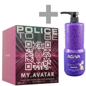 Kit Perfume Femenino POLICE To Be My.Avatar for Woman EDP 125 ml + Shampoo Agiva