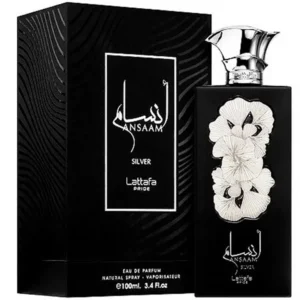 Perfume Unisex Lattafa Pride Ansaam Silver EDP 100 ml
