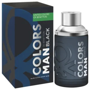 Perfume Masculino Benetton Colors Man Black EDT 60 ml + Regalo